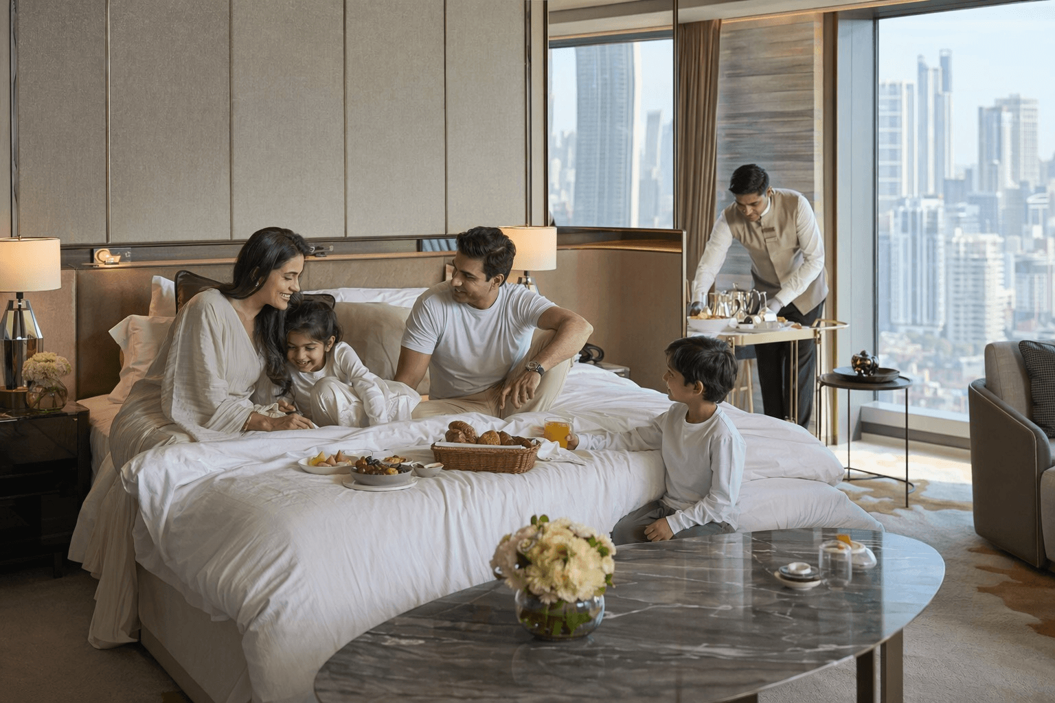 Ongoing family and lifestyle coordination during an international stay
